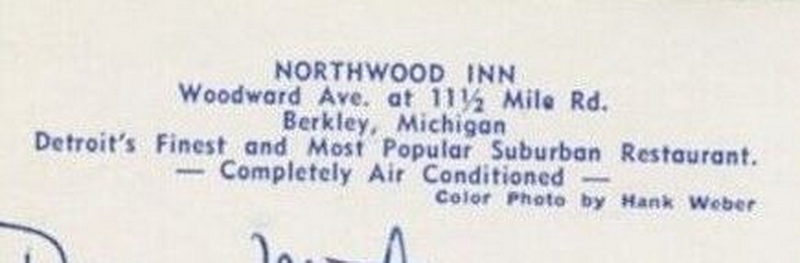 Northwood Inn - Vintage Postcard (newer photo)